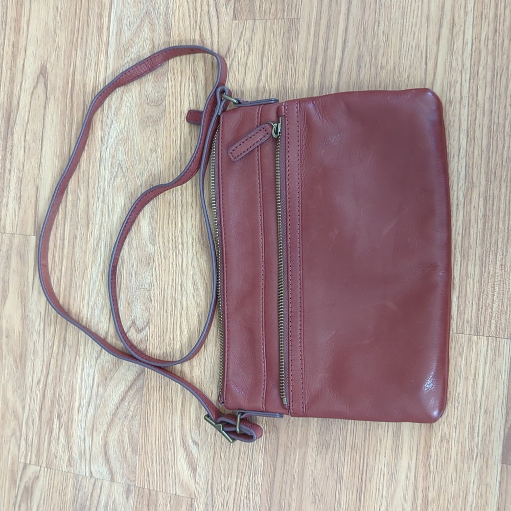 Margot cross body Purse leather brown